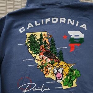 Primitive California Blue Hoodie Size XL NWT